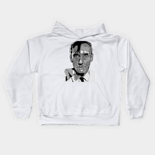 William S. Burroughs Portrait Kids Hoodie